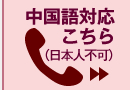 フリーダイヤル中国語対応